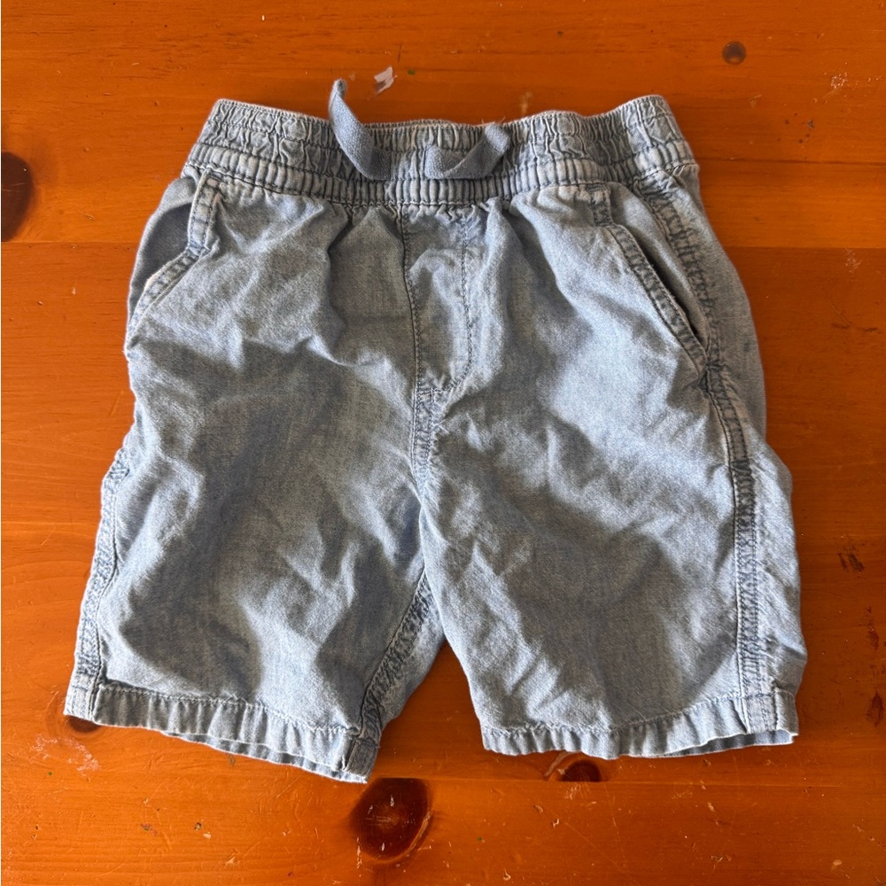 Garanimals Denim Blue Elastic Shorts